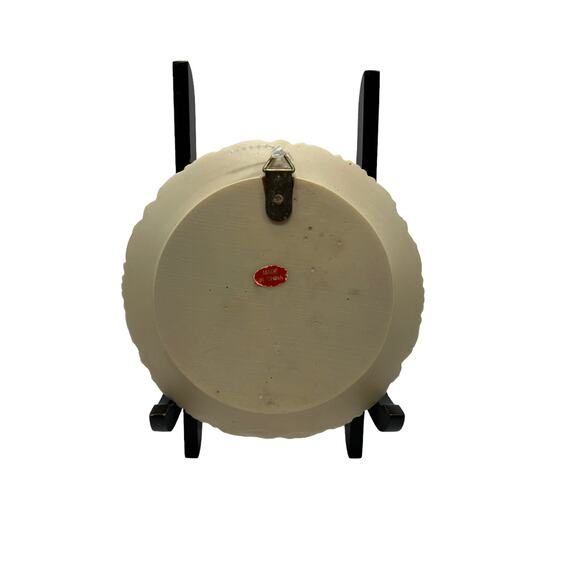 Vintage Resin Woodland Fairy Plaque with Yellow Flowers and a Bird - Picture 3 of 3